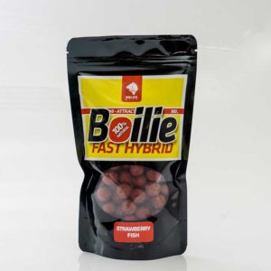 Fast Hybrid boilie - Strawberry Fish