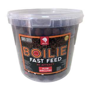 Fast Feed Boilie - Plum Shellfish 3,8kg (Šljiva i Morski plodovi)